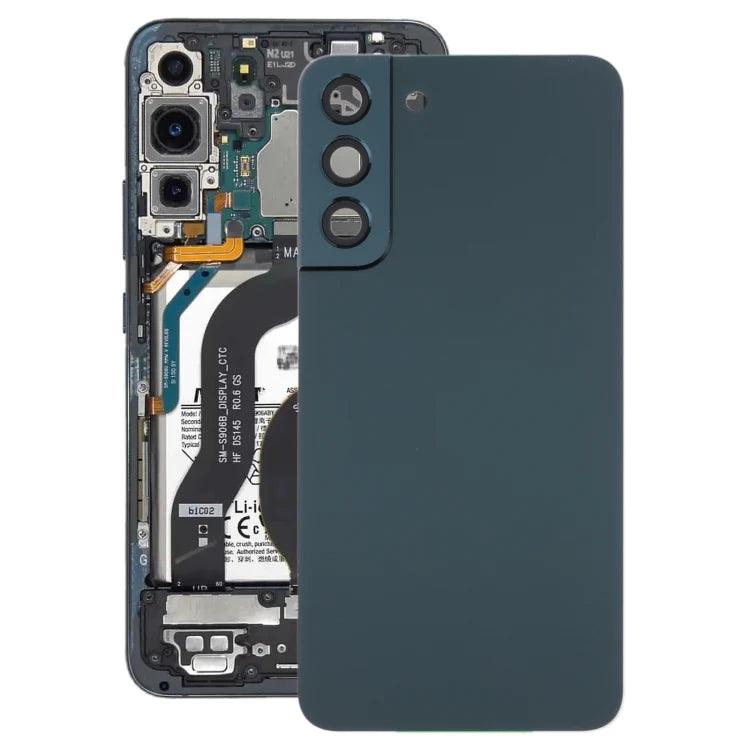 For Samsung Galaxy S22+ 5G SM-S906B Battery Back Cover with Camera Lens Cover (Green) - Best Cell Phone Parts Distributor in Canada, Parts Source For Samsung Galaxy S22+ 5G SM-S906B Battery Back Cover with Camera Lens Cover (Green) - Best Cell Phone Parts Distributor in Canada, Parts Source
